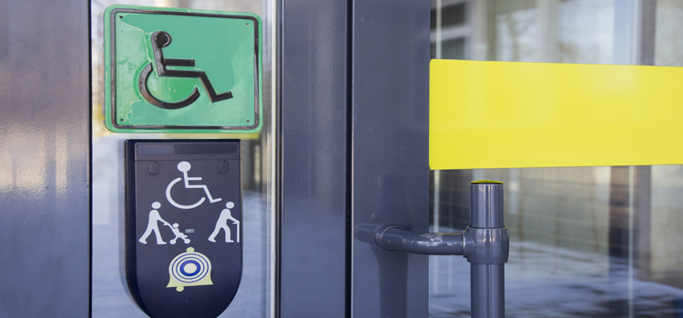 automatic handicap door opener in Cutler
